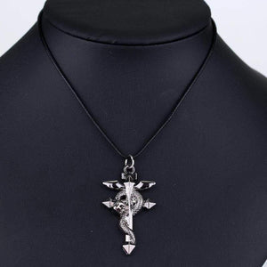 Fullmetal Alchemist Edward Elric Cross Necklace! anime-store